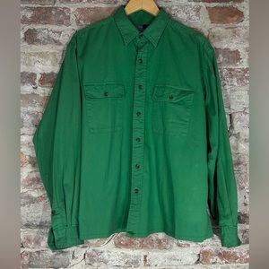 vintage polo ralph lauren fishing button up shirt